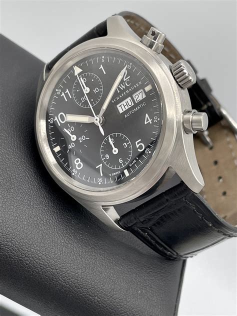 iwc 3706 trizio|IWC Pilot Chronograph Fliegeruhr Chronograph 3706 .